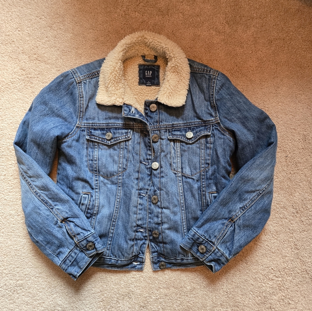 Gap Fleece Lined Denim Jacket